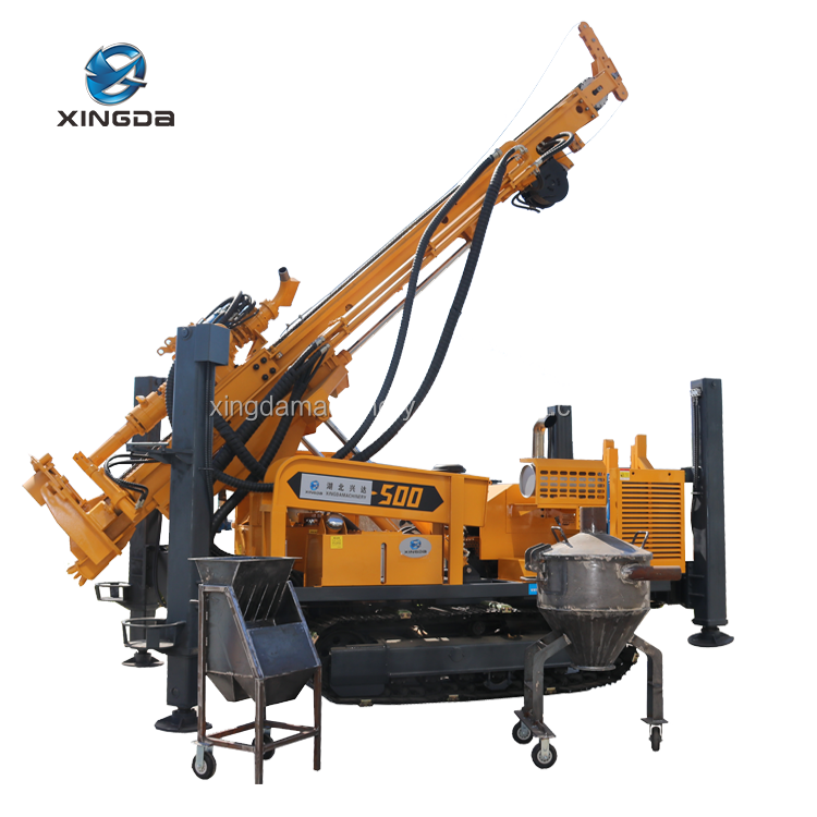 Hot Sale 500m Reverse Circulation RC Drill Rig Mine Drilling Rig For Geological Exploration