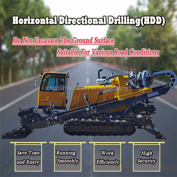 High Quality 350KN HDD Machine Horizontal Directional construction machinery horizontal core drilling machine