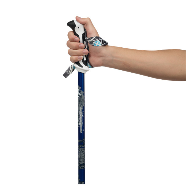 XATP Outdoor Custom Logo TPR Form  Fast Lock Nordic Walking Sticks 3-Section  Canes and Walking Sticks Alu 6061 Walking Sticks