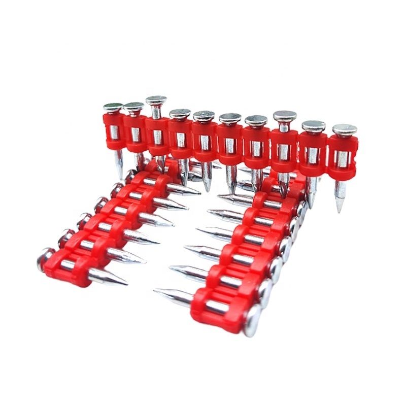 Plastic collated gas drive high performance shooting angled pins strip gas nailer hilti bx3 concrete nails