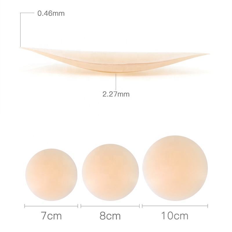 Nipple Cover Adhesive Customized Invisible Breast Bra Packaging Silicone Nipple Covers