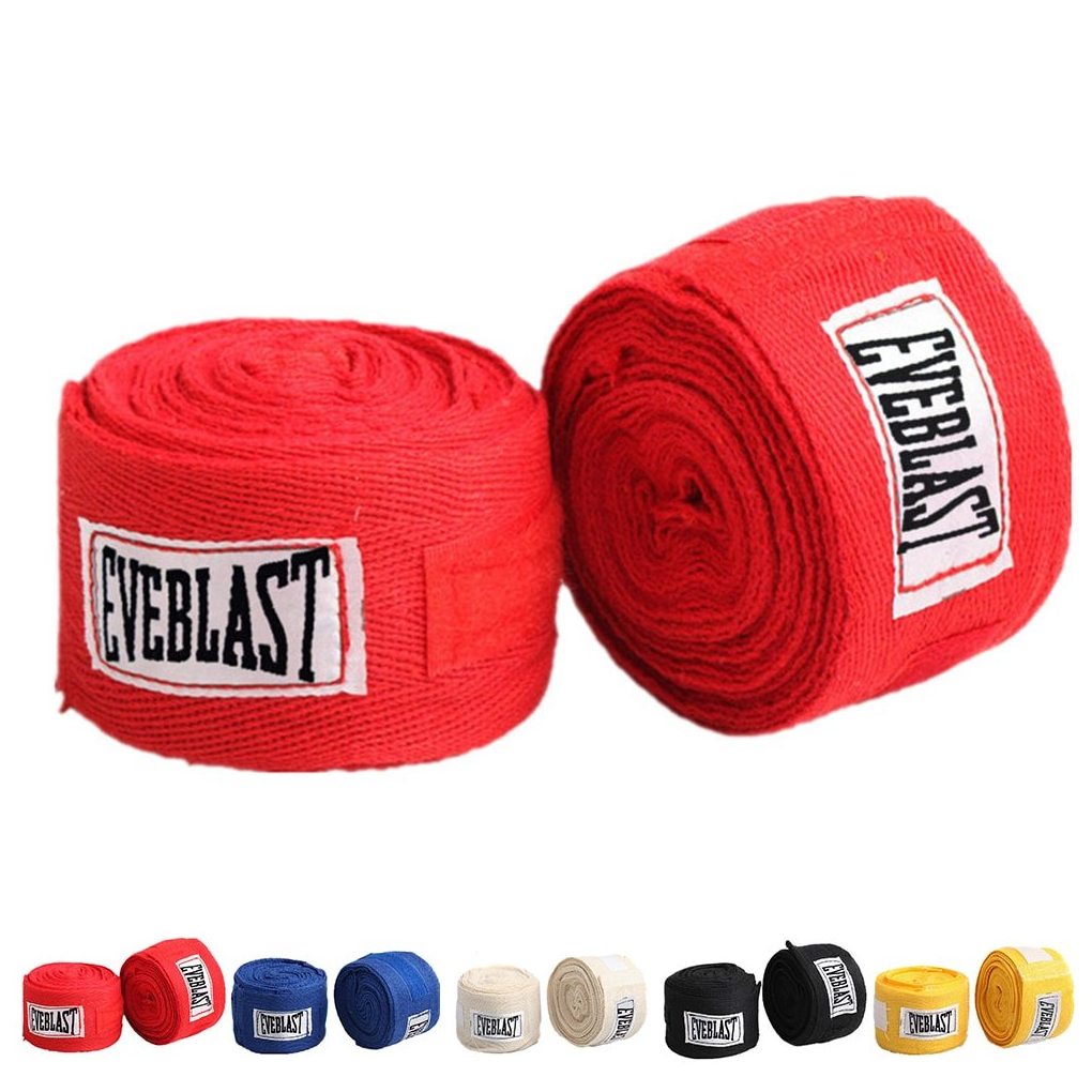 Custom Logo MMA Training Hand Wraps Elastic Cotton Boxing Bandage for Kickboxing Athletic Sport Finger Tape