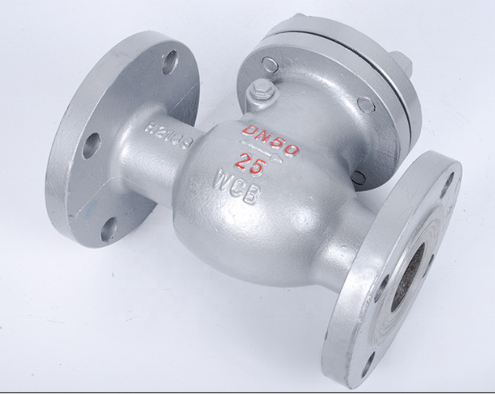 Chinese High Quality Power Plant Brass WCB Casting Flanged Manual Swing Check Valve