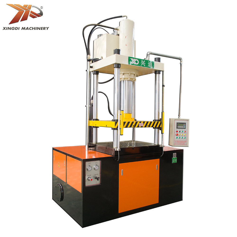 Automatic double action deep drawing hydraulic press machine fire extinguisher making machine