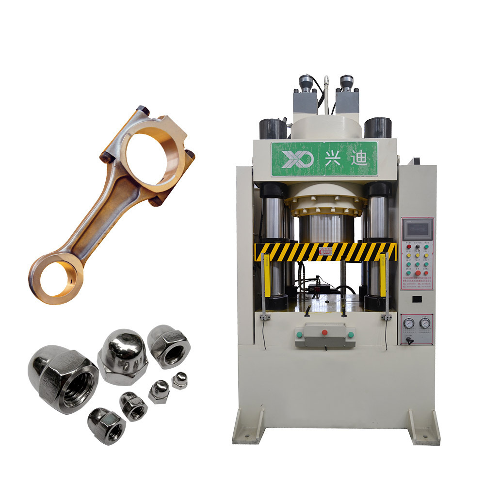 Auto part four column hydraulic press aluminium extrusion press machine