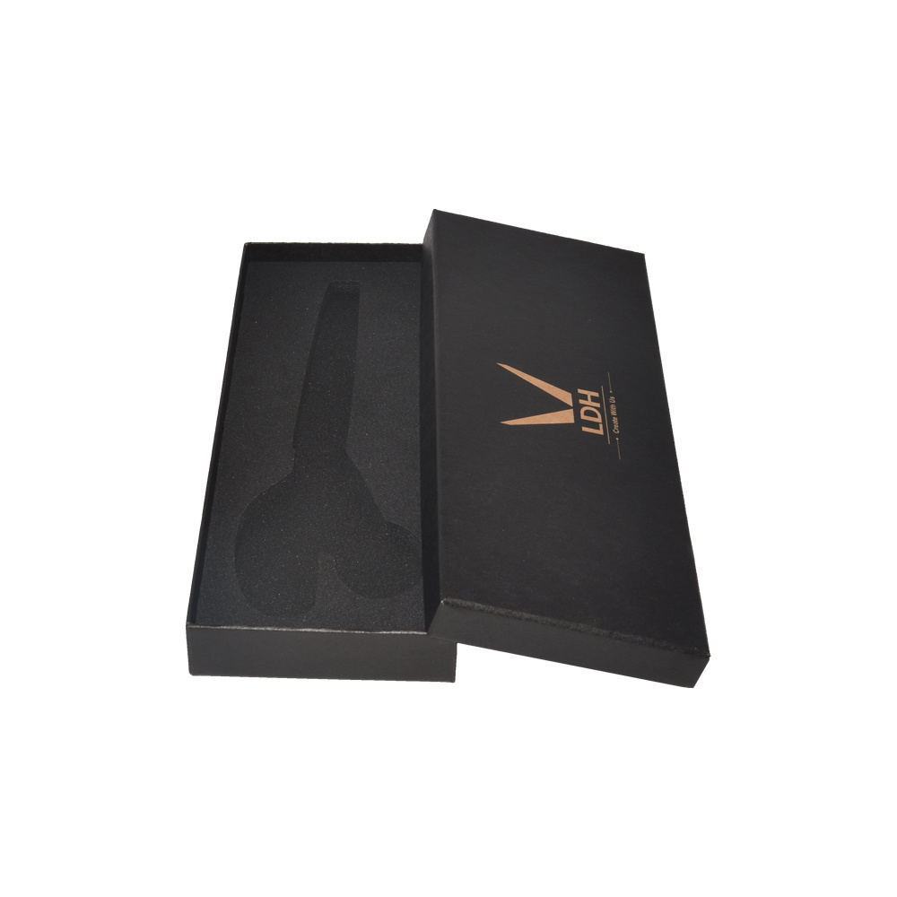 Custom Luxury Chipboard Lid And Base Gift Box For Kitchen Knives Packaging, Beauty Scissors Two Piece Gift Box Packed