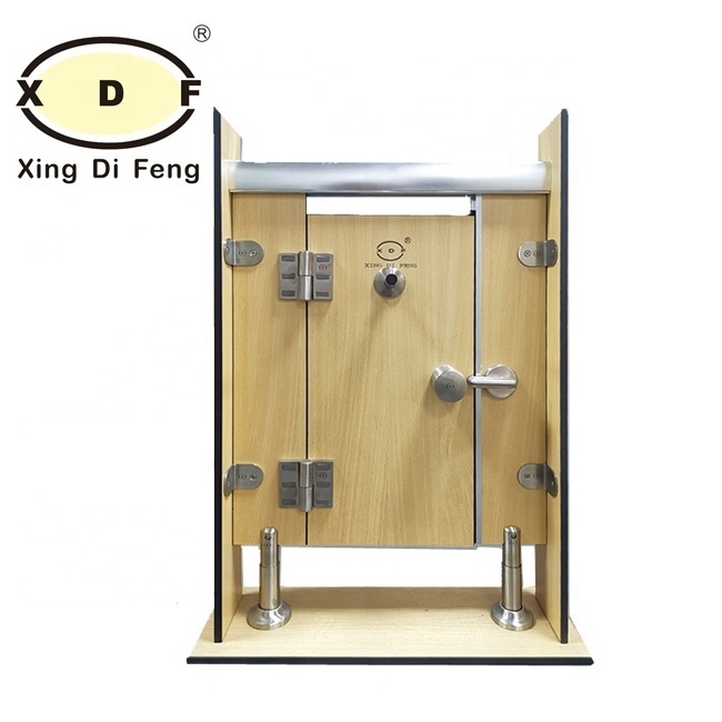 XDF 304 Stainless Steel Toilet Partition Hardware / bathroom cubicle accessories set / fittings