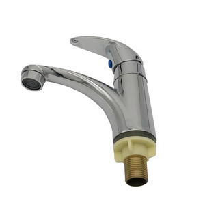 LJW High Quality Low Price Zinc Single Handle Chrome Bathroom Faucet