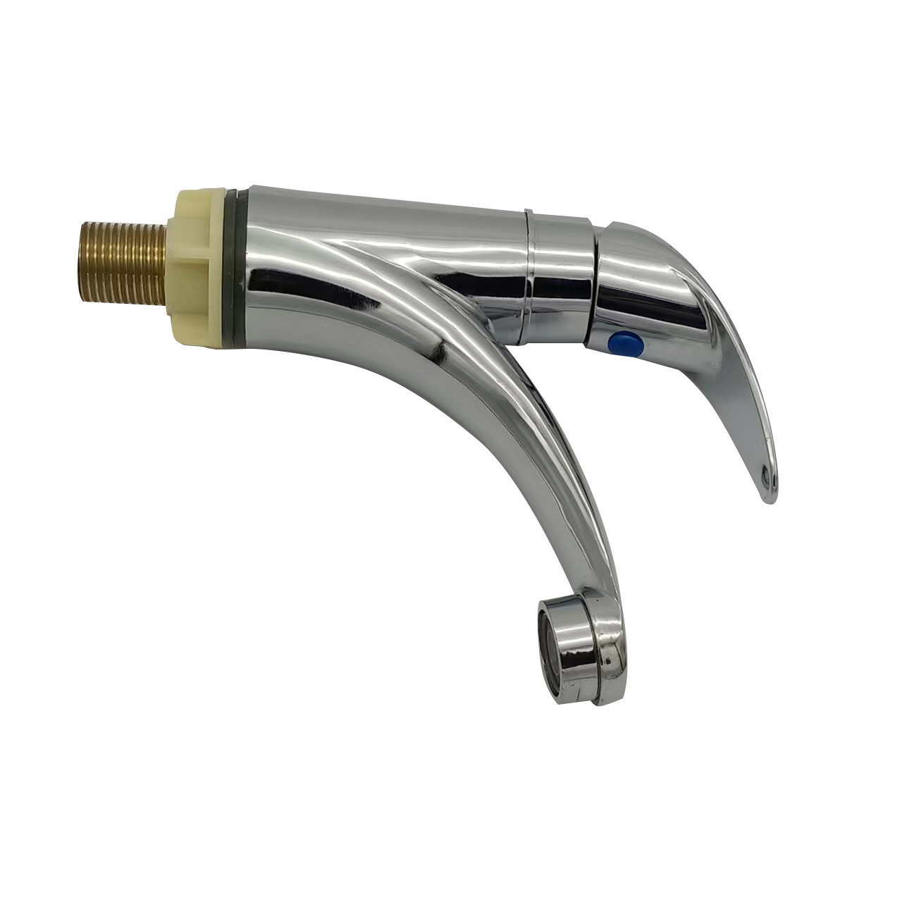 LJW High Quality Low Price Zinc Single Handle Chrome Bathroom Faucet