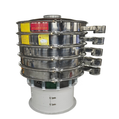 Food Materials Spices Powder Vibratory Sieve Separator Round Rotary Vibrator Mechanical Sieve Shaker