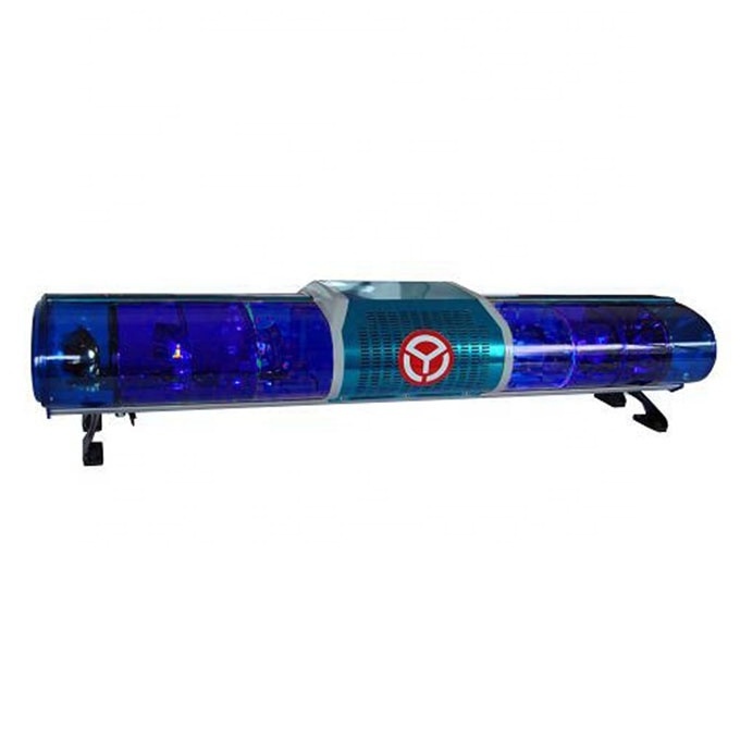 120cm vehicle signal red blue amber white car roof halogen rotating beacon warning emergency light bar TBD-GA-1003D