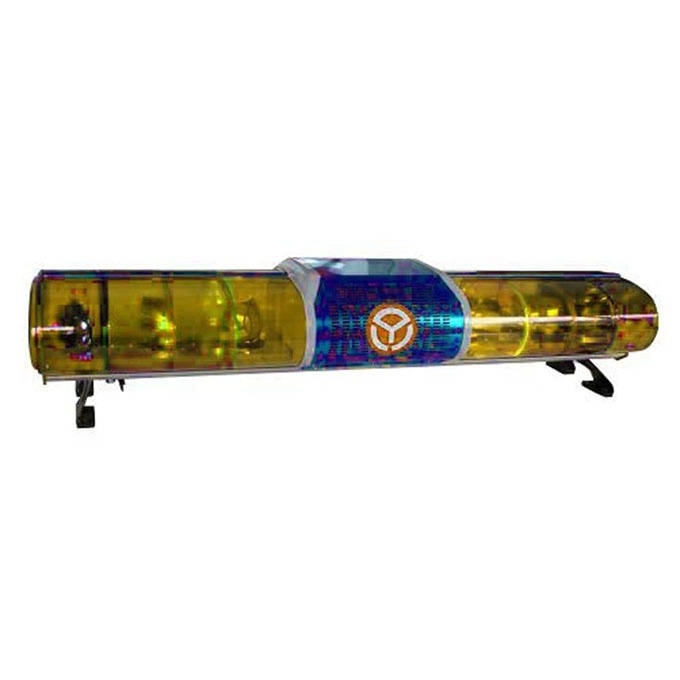 120cm vehicle signal red blue amber white car roof halogen rotating beacon warning emergency light bar TBD-GA-1003D