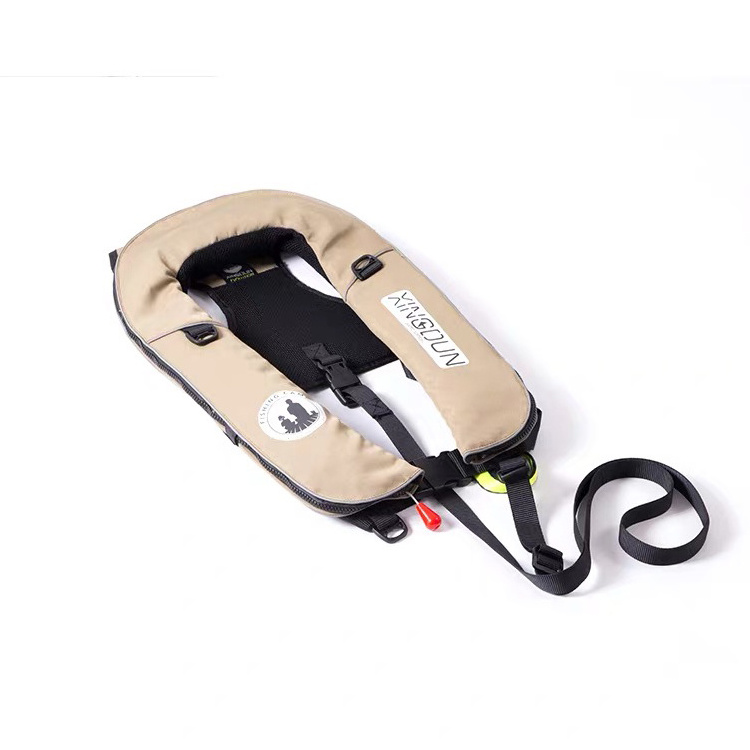 Fishing & boating adult CE certificate Automatic Inflatable Lifejacket CO2 Gas life vest jacket