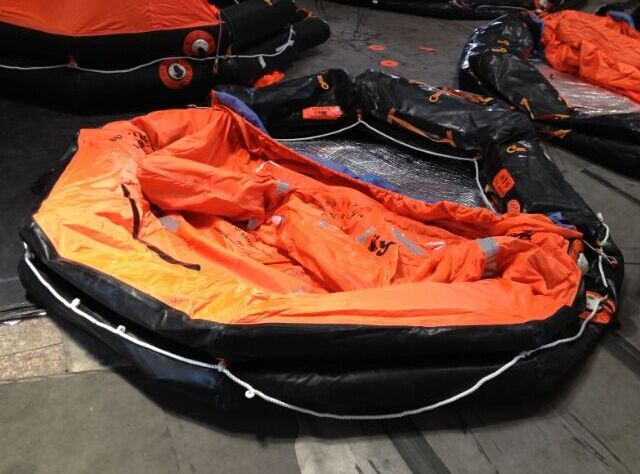 Throwing Inflatable Life Raft for 25 Person (Type A)