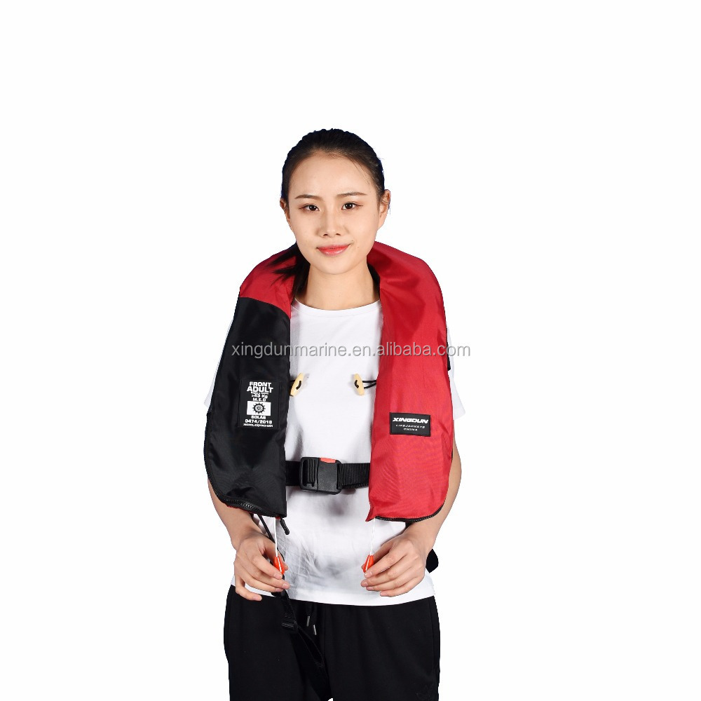 MED 275N waterproof inflatable lifejacket safety marine inflatable life jacket