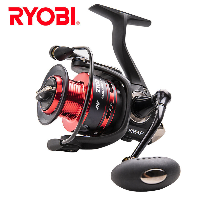 RYOBI Smap Light Fishing Reel Fishing Equipment Metal Box Stainless Steel Spinning Reel Tackle Japan Original Spool Waterproof