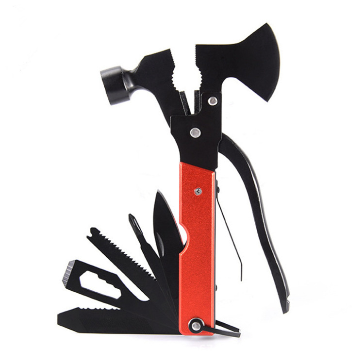 Portable 18 In 1 Sos Earthquake Aid Equipment Outdoor Adventure Wilderness Survival Tool Kit with Axe