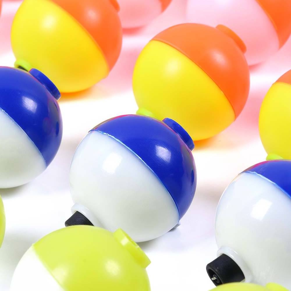 Wholesale 5 Colors Ultrasonic Round Plastic Buoy Plastic Pot Belly Spherical Floating Ocean Fishing Gear Floating Fish Lure Buoy