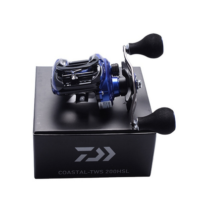 DAIWA COASTAL-TWS 200HS/200HSL TATULA 7kg Max Magnetic Brake Surf Baitcasting Reel Freshwater Saltwater Fishing casting Reel