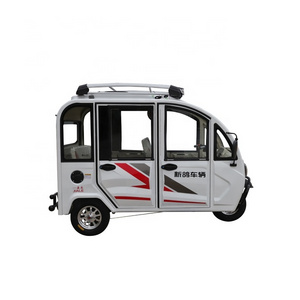 Cheap price 800W adults three-wheel 4 seats fully enclosed electric passenger tricycle mobility scooter car for sale