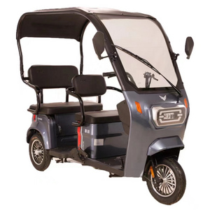 New design of the SP3 small electric three wheel motorcycle tricycles with roof makes your life easier