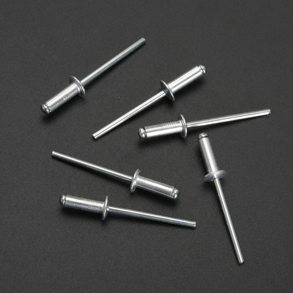 3/16''*3/8'' 5*10mm open end dome head aluminum/steel blind rivet