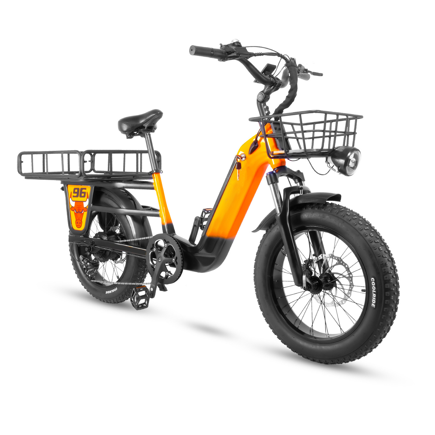 Electronic Bicycle Cargo Bike Electric Ebike E-Cargo Family E Bicycle E-Bike Cargo Delivery