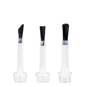 Hot Selling High Quality White Black Gel Nail Polish Glue Brush For Nail Polish Bottle