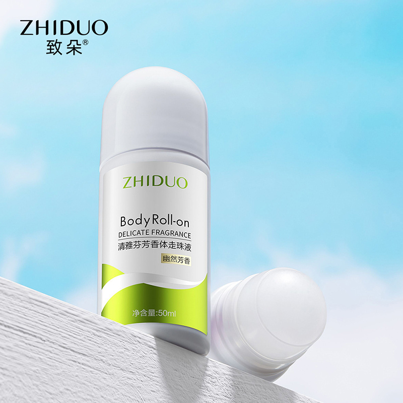 ZHIDUO Vegan Fragrance Body care Deodorant Roll On Stick Perfume Eco Friendly body Deodorant & Antiperspirant Deodorant Stick