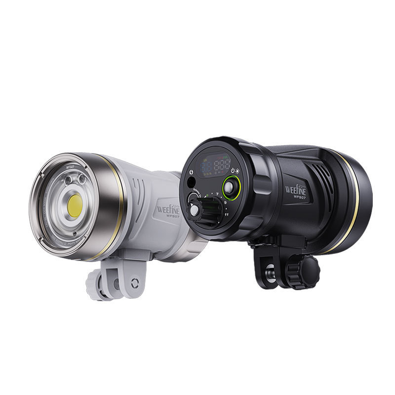 WEEFINE  WFS07  Ring Strobe  light dive flashlight  waterproof diving torch underwater photo light dive equipment