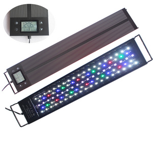 FG138-120 68W  WRGB Full Spectrum  aquarium Fish tank light LED  aquarium lights with LCD Display