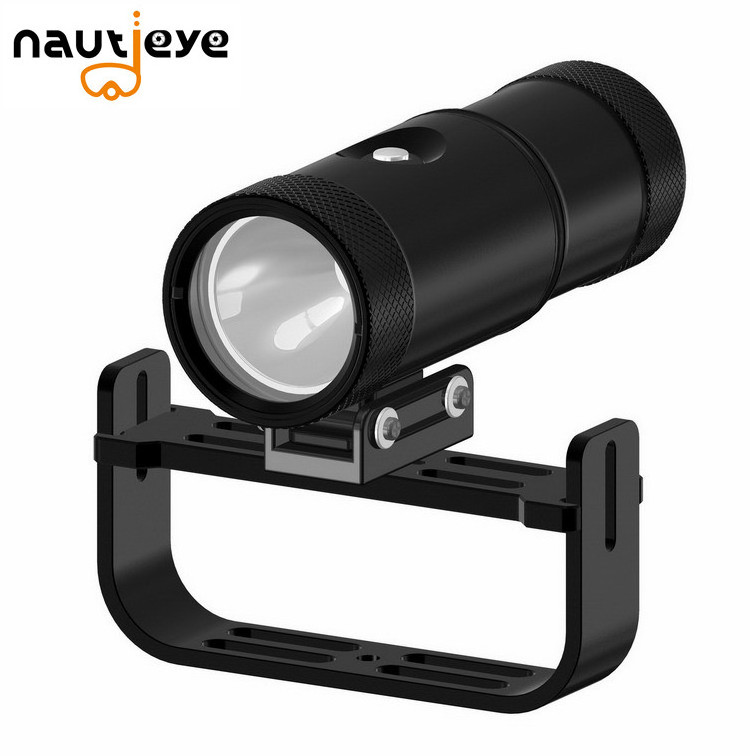 Nautieye T1800H 6 degree Spotlight led Primary  dive Light Focus handheld torch for Technical diving and scuba diving