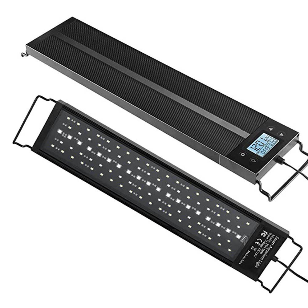 FG138-120 68W  WRGB Full Spectrum  aquarium Fish tank light LED  aquarium lights with LCD Display