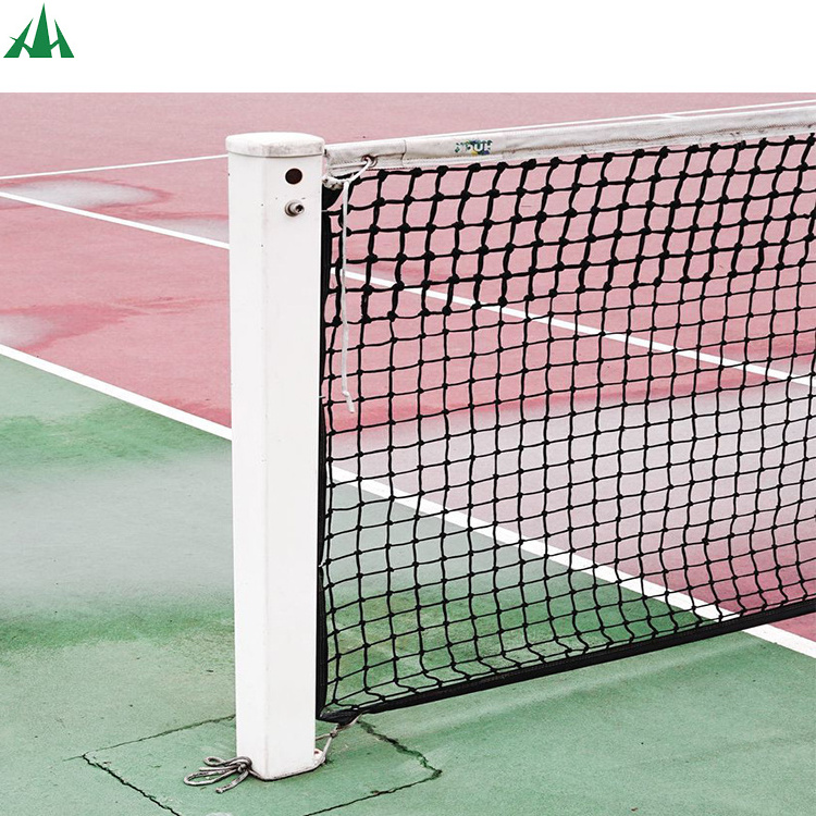 Factory Customized Portable Practice Professional 42' Tennis Court Net 3 mm Double Braided