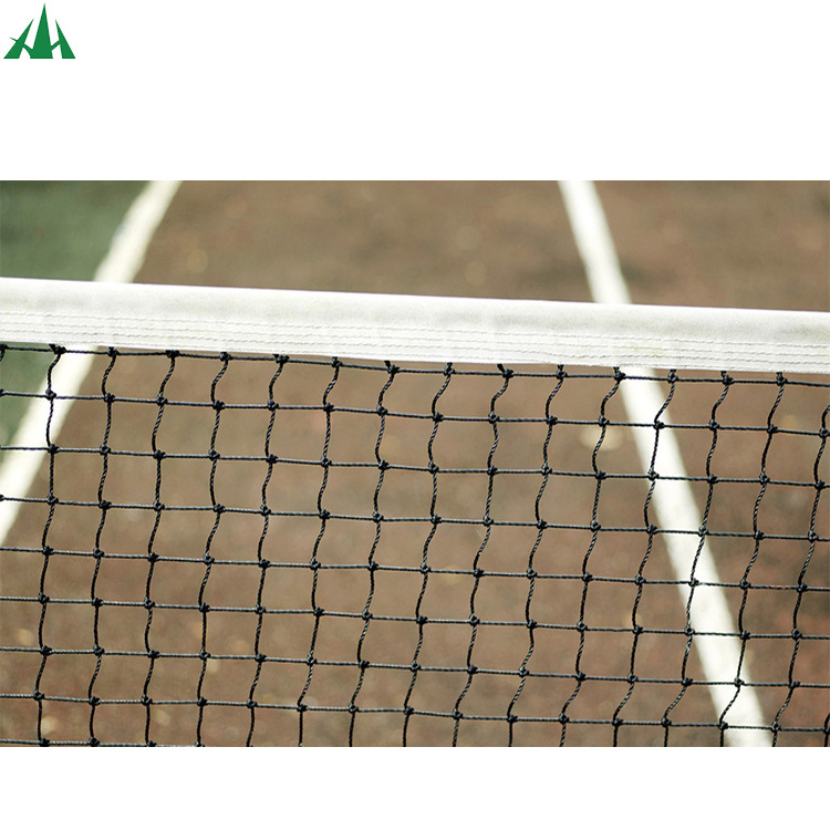 Factory Customized Portable Practice Professional 42' Tennis Court Net 3 mm Double Braided