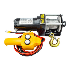 Hot Sale 3000Lbs Capstan Manual Wire Rope Cable Hand Winches Used For Car