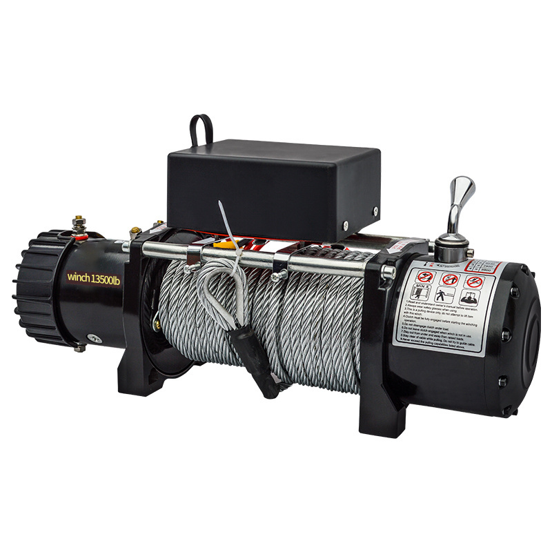 Waterproof 4X4 12V 13500 Lbs Fast Speed Off Road Electric Winches For Sale