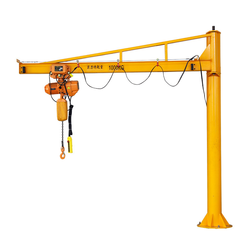 Manufacturer supply 1ton 2 ton 3 ton 5 ton 6ton 360 degree lever swing arm jib crane