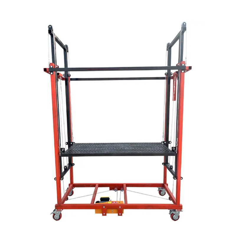 2-8M 500KG New Decoration Construction Multi-functional Mobile Electric Electric Scaffold Elevator Automatic