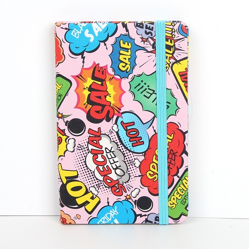 A4/A5/A6 soft cover cartoon custom logo stationery notebook for school kids