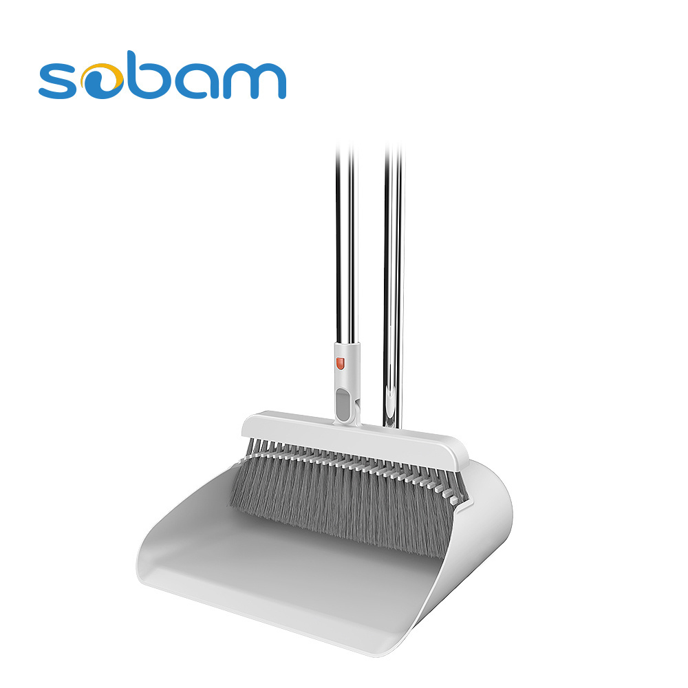 Sobam Home indoor room cleaning Folding plastic sweeping broom head for floor cleaning