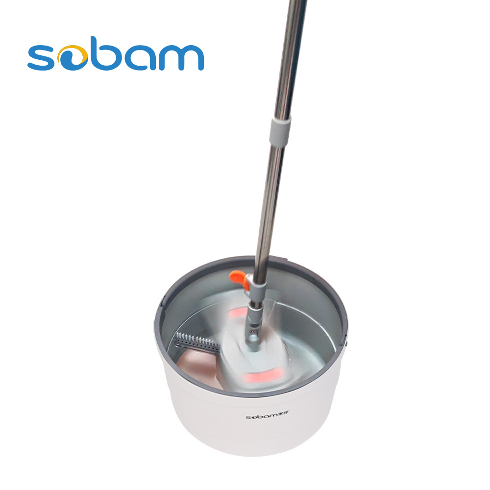 Sobam joy mop floor cleaning tools for home joy mop squeodo mop and bucket with foldable wringer set