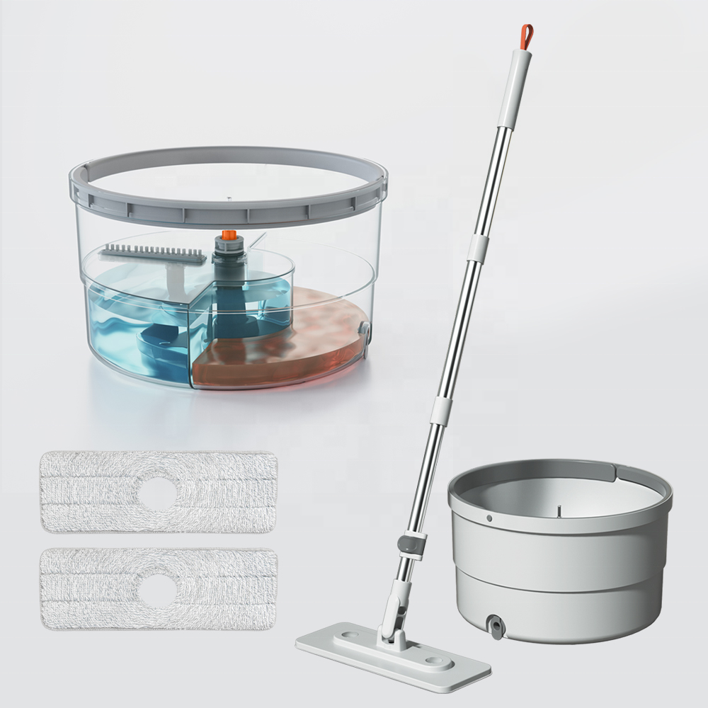 Sobam joy mop floor cleaning tools for home joy mop squeodo mop and bucket with foldable wringer set