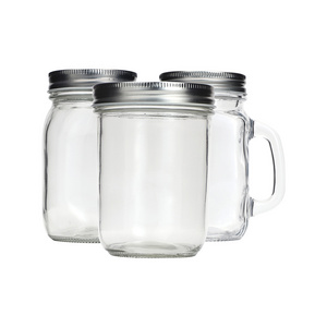 300 ml  australia frosted square glass jar