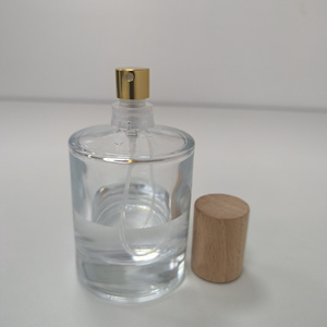 100ml  150ml cylindrical transparent perfume glass bottles fragrance reed perfume bottles