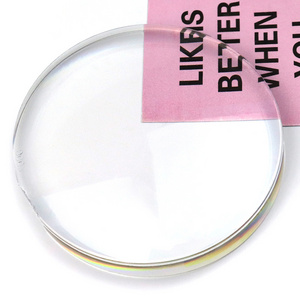 High Quality Customized Polycarbonate 1.591 Semi Finished Optical Lenses Blank PC Semi Finished Lens