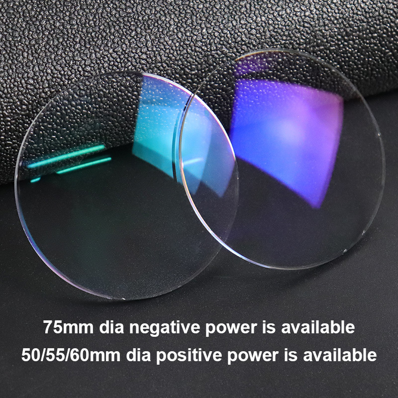 2023 Hot selling eyeglasses lenses 1.56 single vision HMC coating ophthalmic lenses