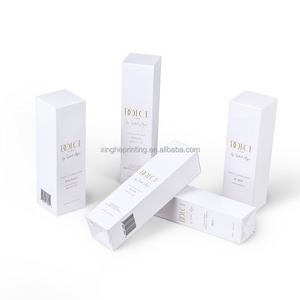 High Quality Foldable Luxury Paper Card Skincare Packaging Box Custom Cosmetic Paper Gift Package Box