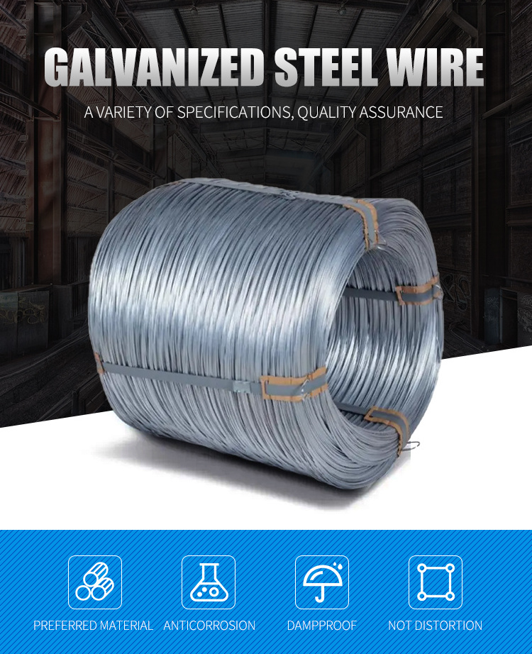 Xinghe   Low price galvanised binding wire gi steel wire 9 10 12 14 16 gauge hot dip electro galvanized iron wire