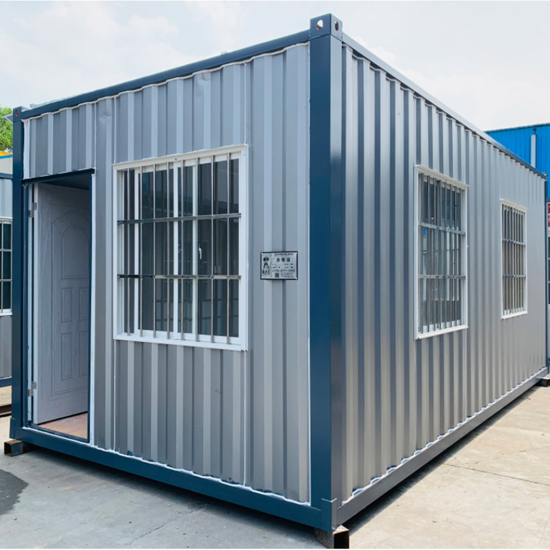 Factory Prefab Casa Modular Detachable Flat Pack Container Tiny Homes Cabin Office Living Pods Kit Houses Ready To Ship